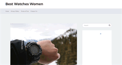 Desktop Screenshot of bestwatcheswomen.com